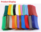 20/100/500pcs 18650 PVC Heat Shrink Wrap Pre-cut Insulated Wrapping Sleeving Shrinkable Heat-shrink Tubing Battery Film Case