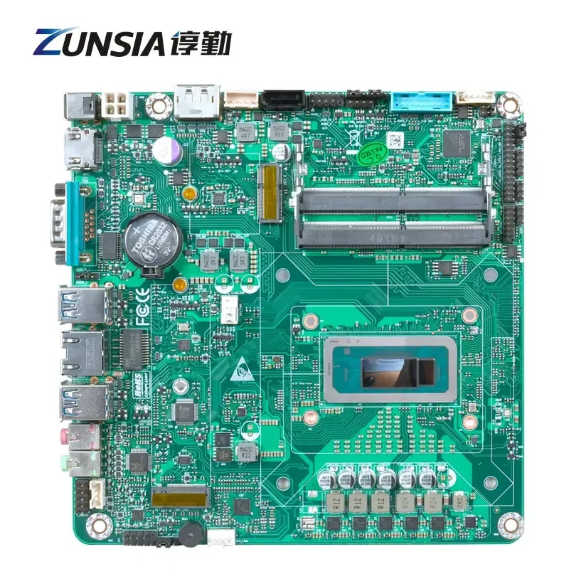 for X86 Industrial Motherboard Vending Machine 12th Gen I5-12450H 1 LAN 1 COM 2 DDR4 1 HD VGA DP LVDS eDP Mini ITX