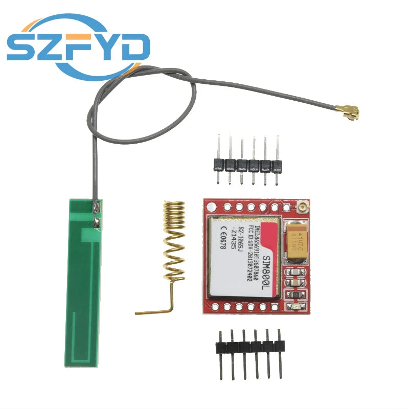 SIM800L GPRS GSM Module Micro SIM Card Core Quad-band TTL Serial Port Antenna PCB Wireless WIFI Board For Smart Phone