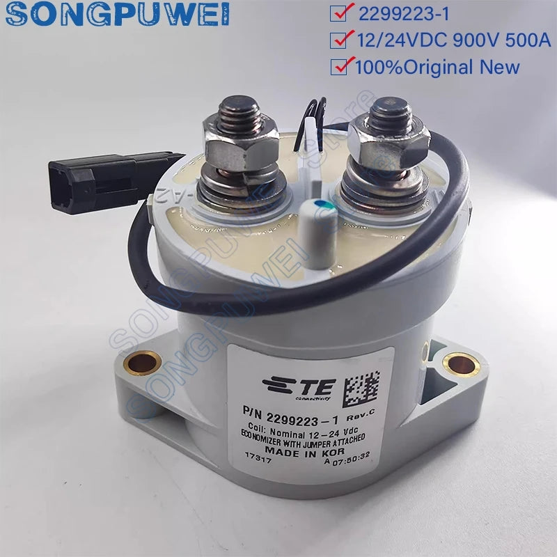 EV200AAANA EV200HAANA LEV100A4ANG Automotive Relays TE 12V-24VDC 500A 900V High Power High Voltage Contactor 100% Original New