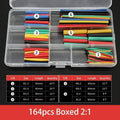 Heat Shrink Tube Kit Thermoresistant 2:1 Shrinkage Tubing Wire Wrapping Electrical Connection Cable Insulation Sleeved Protecter
