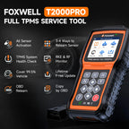 FOXWELL T2000 PRO TPMS Programming Tire Pressure Monitor TPMS Sensor Relearn Activate OBD2 Tire Pressure System Diagnostic Tool