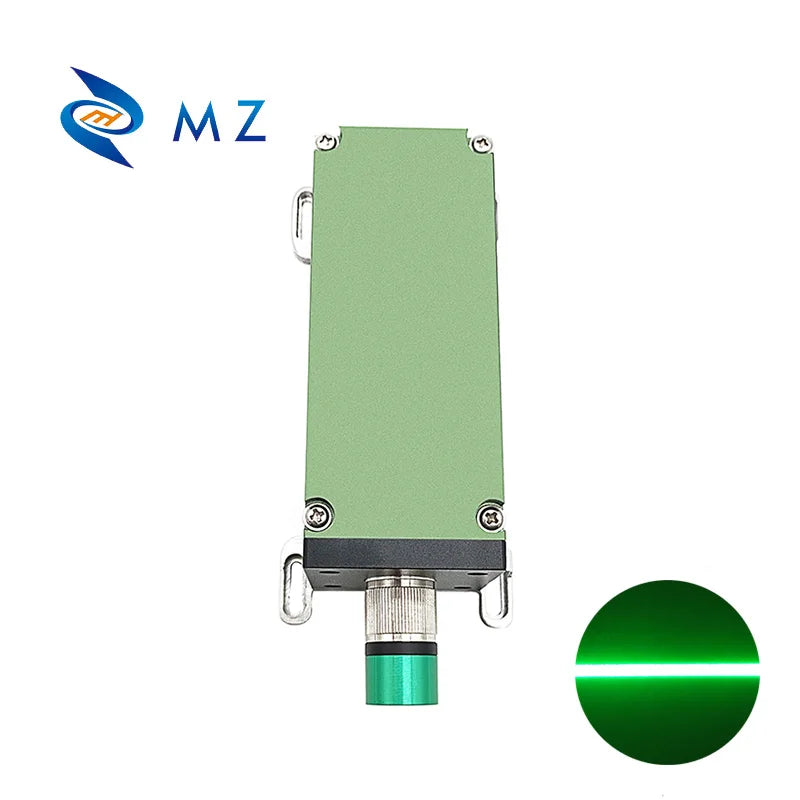 Adjustable Focusing 520nm 500mw 1W 1.4W Green Line 110 DEG Long Service Life Aviation Plug Laser Diode Module Industrial Grade