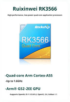 Radxa development board ROCK 3C with 4-core CPU single-board computer, Raspberry Pi alternative