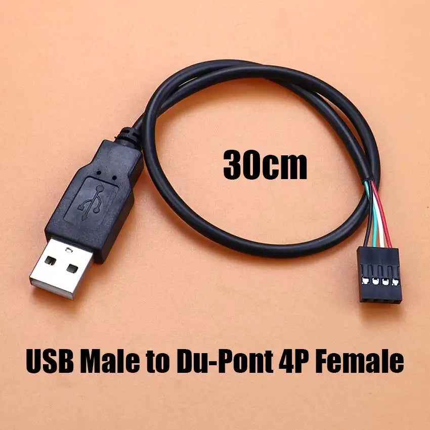 USB A 2.0 Male Female Plug to XH2.54 PH2.0 1.25 Du-Pont Terminal Wire Power Cord USB Adapter Extension Cable Touch Screen Cable