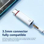 Type C to 3.5 MM Jack AUX Audio Adapter For Huawei Xiaomi Samsung 3.5MM Headphones Connector DAC Converter