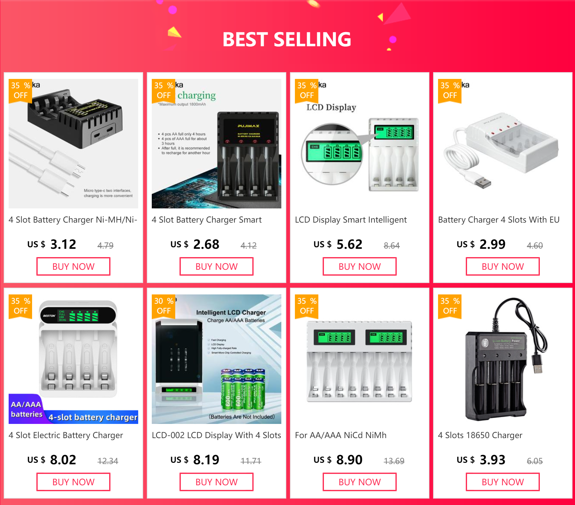 Multifunctional Lithium Battery Charger Single Charge 16340 14500 18650 26650 Universal Battery Charger