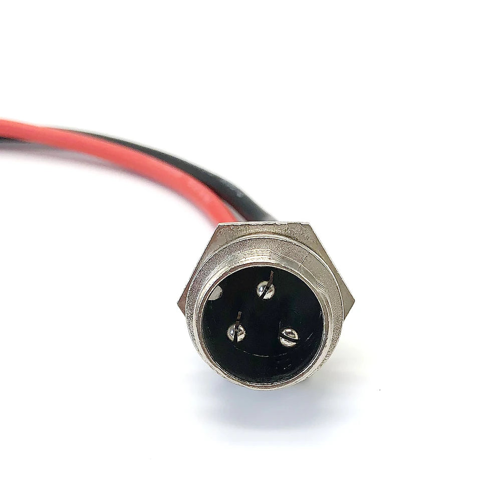 Universal GX16 3 Pins Charging Port Socket Electric Scooter Socket Plug For ZERO 8 9 10 8X 10X 11X VSETT 8 8+ 9 9+ 10+ Speedual