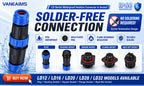 Waterproof Connector SP16-2/3/4/5/6/7/8/9 Pin Plastic Aviation Socket Plug Wire Terminal Block Welding Type