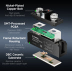ENMG MZ69150D Industrial Grade High Power Solid State Relay SSR DC Input AC Output Opto Isolated Long Life No Contact Heating