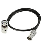 RG58 Cable BNC To BNC Male Female Q9 Plug Jack L TYPE Connector Copper Extension RF Brass Coaxial Wire Coax Jumper Pigtail Cable