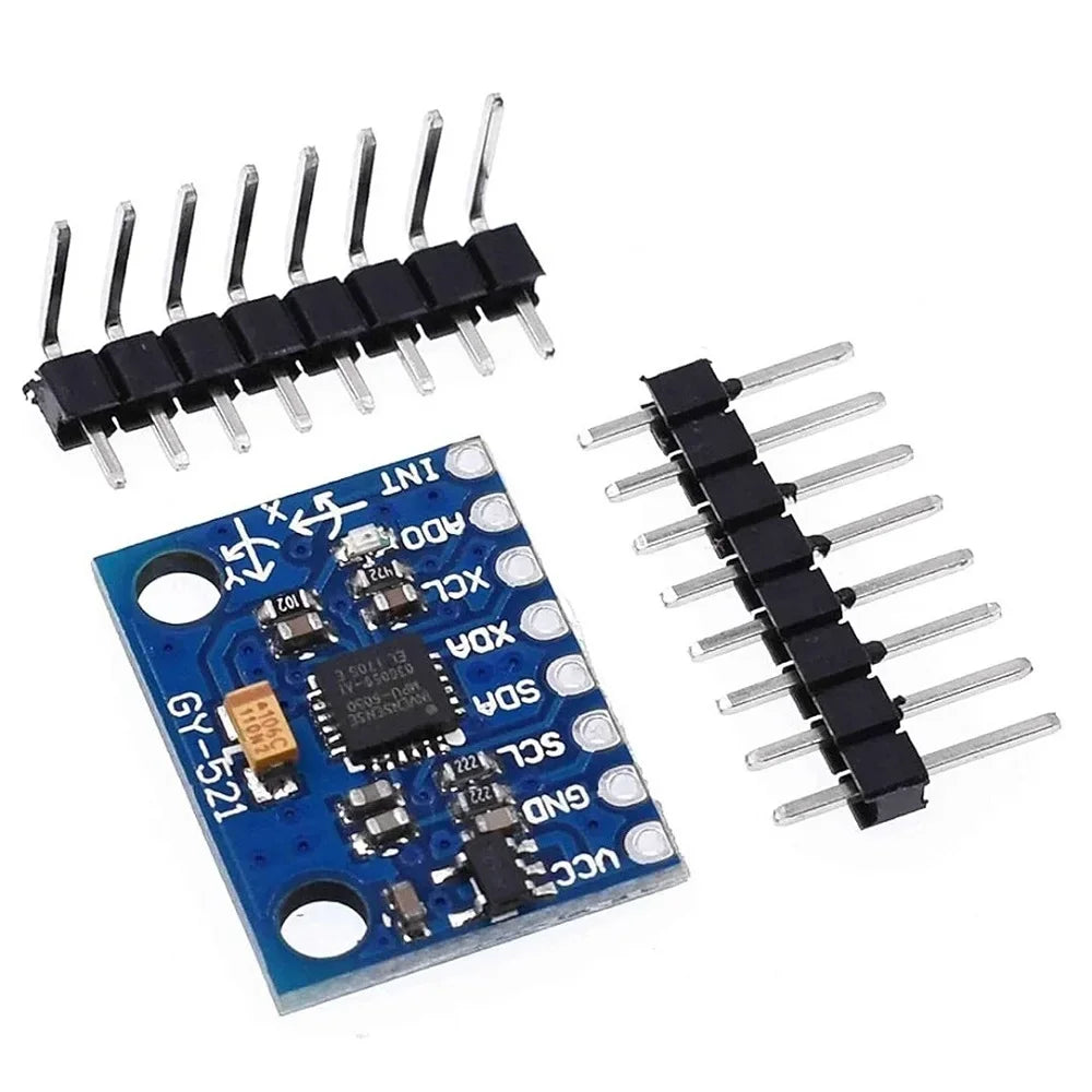 1-10pcs GY-521 MPU-6050 MPU6050 3 Axis Analog Gyroscope Sensors + Accelerometer Module IIC I2C For Arduino Quadcopter Drone 3-5V