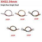 XHD2.54mm 26AWG spacing single row plug terminal wire electronic connection wire single head 1X2P/3P/4P/5P/6PinLenght10/20/30cm