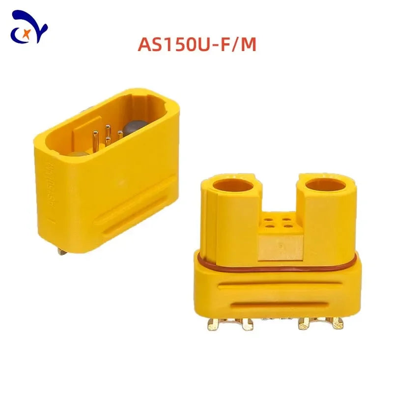1PCS AS150U、AS150UPW(2+4)、AS150UPB Connector Amass Male Female Male High Current Model Airplane Plug