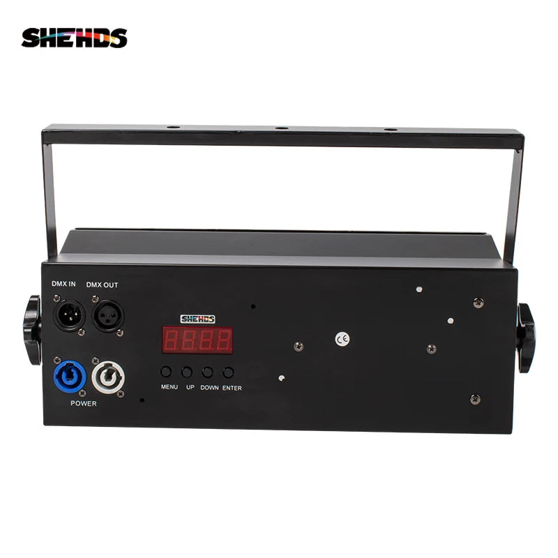 SHEHDS 4/2PCS 2eyes COB LED 200W RGBWA+UV 6in1 DMX512 Par lights For DJ Disco Club Christmas Decoration Wedding