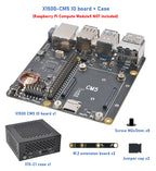 Raspberry Pi CM5 IO board NAS 2xNVMe dual Ethernet X1500