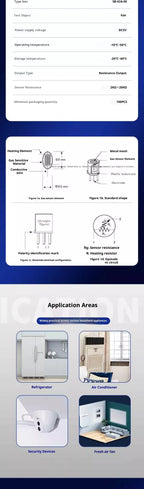 FIS Japanese household refrigerant gas leakage detection R22/R32/R410A sensor SB-42A-00