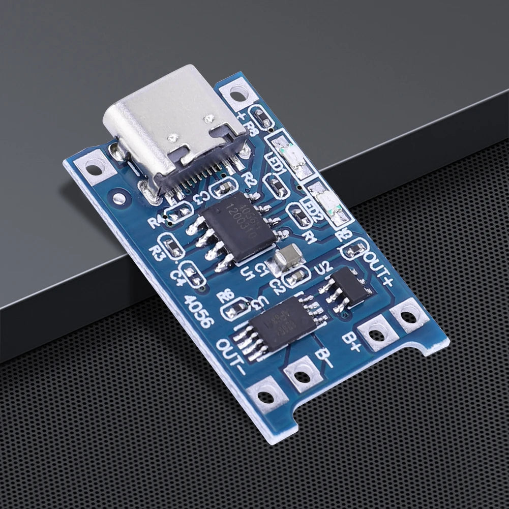 50-1pcs TP4056 3A 5V Lithium Battery Charging Board Module Micro USB/Type-c Interface Charging Protection 2-in-1