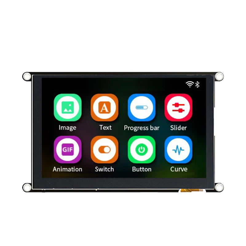 ESP-32-S3 5-inch IPS 800*480 16M FLASH 8M PSRAM LCD Display Module with WIFI and Bluetooth LCD-TFT HMI Touch Display Module