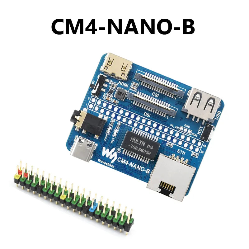 Raspberry Pi Compute Module 4 Nano Base Board Option CM4-NANO-A/B/C IO Board Same Size as the CM4 Not include CM4