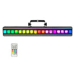 18x3w LED Light Bar With Aux Lighting 18x3w RGB Full Color Club Lights Nightclub Effect Lighting