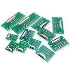FPC FFC 0.5MM 1.0MM Pitch Conversion board DIY PCB board 6P~60P 6 8 10 20 24 26 30 34 40 50 60 P connector For Cable transfer