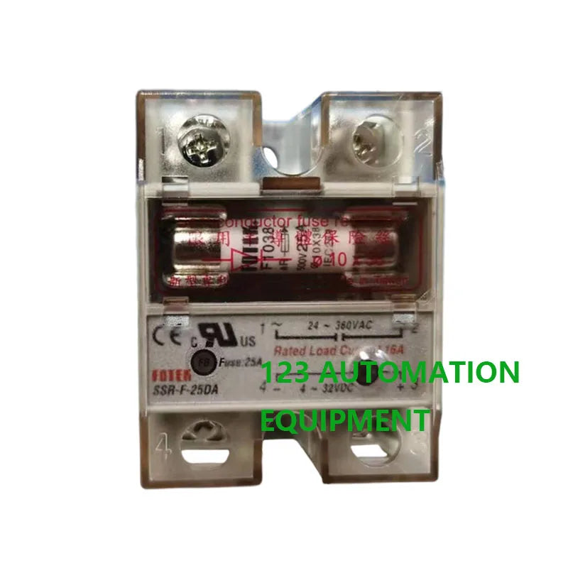 Authentic New FOTEK SSR-F-10DA 25DA 40DA 10DA-H 25DA-H 40DA-H  SCR-F-25LA 40LA 25LA-H 40LA-H Safe Type Small Solid State Relay
