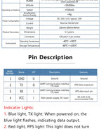 BN‑180 BN‑220 BN‑880Q GPS Module GNSS Receiver Module GPS GLONASS BDS Dual Mode Positioning Module PPS Timing