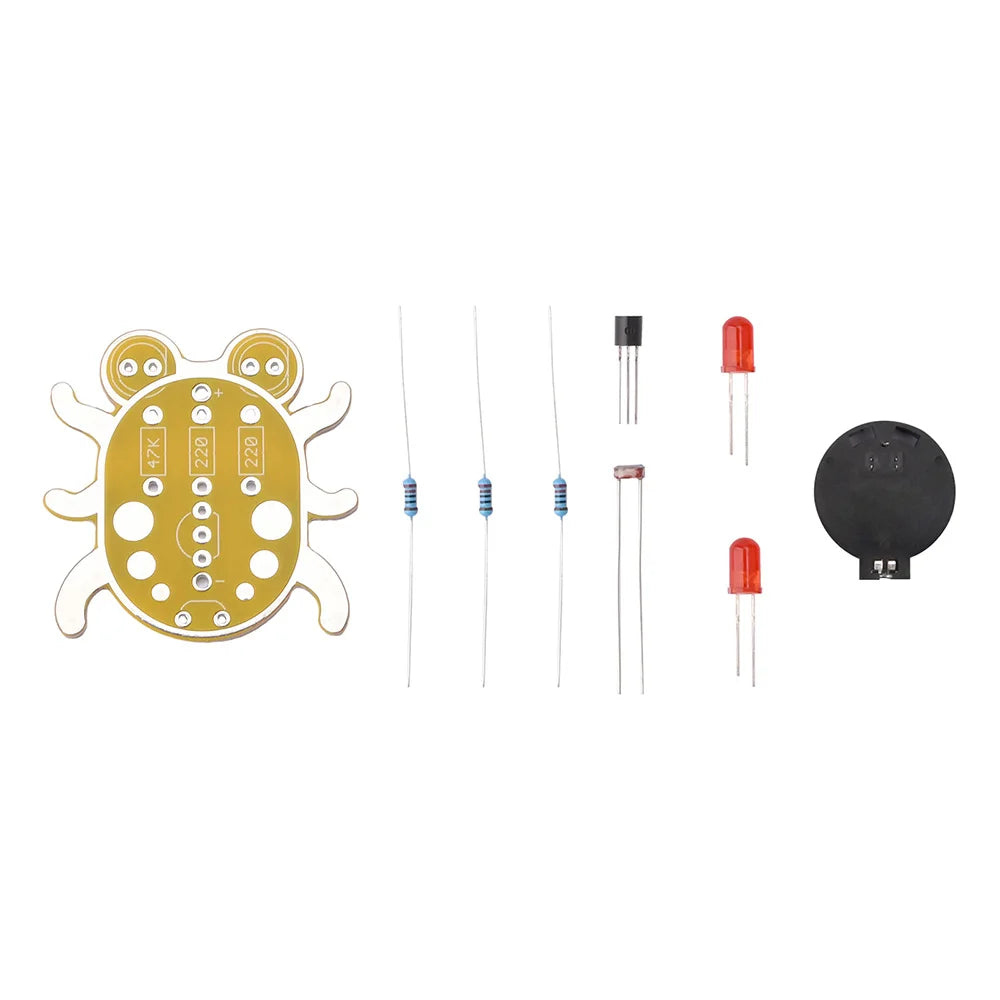 DIY Weevil Eye LED Photoresistor Sensor Module Soldering Learning Kit DIY Beginner Learn to Solder Fun Kit