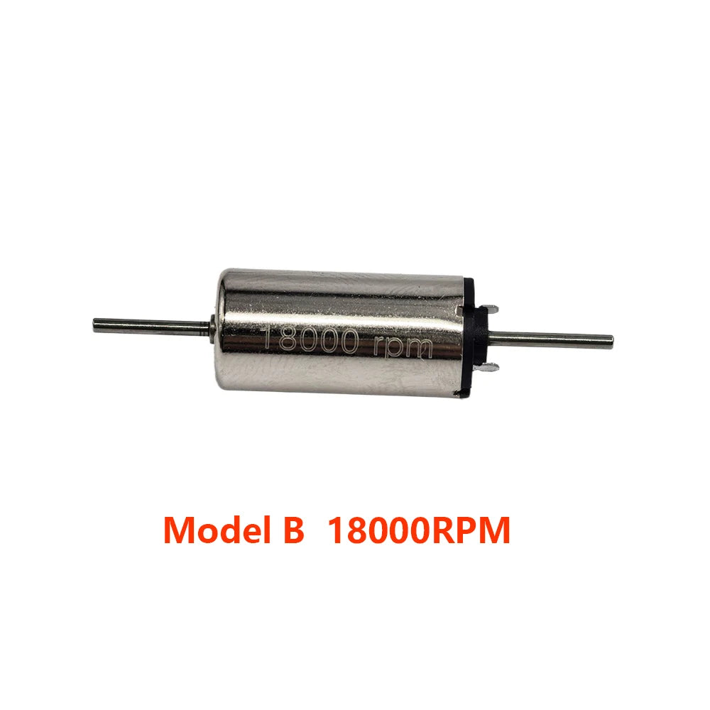 Mini 816 8mm*16mm Coreless Motor Dual Double Shaft DC 12V 13500RPM/18000RPM High Speed Torque RC Rail Train Model block train