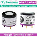 Original ALPHASENSE Safety monitoring Oxygen Sensor O2-A2 O2A2 02-A2 02A2 Gas Sensor Oxygen Battery O2-A3 O2A3 Oxygen Detector