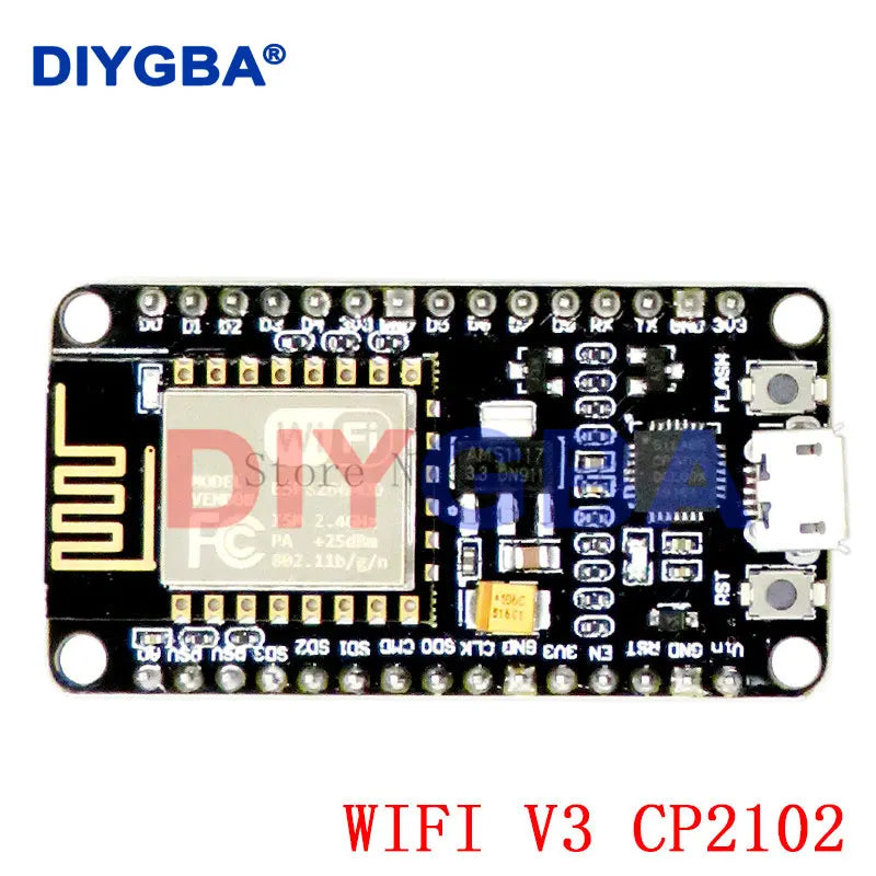Node MCU Development Kit V3 CP2102 NodeMCU+Motor Shield Wifi Esp8266 Esp-12e diy rc toy remote control Lua IoT smart car L293D