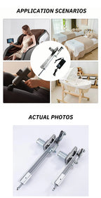 DC Reciprocating Linear Actuator All‑Metal Body Adjustable Stroke Pure Copper Motor DIY Reciprocating Motion Drive Mechanism
