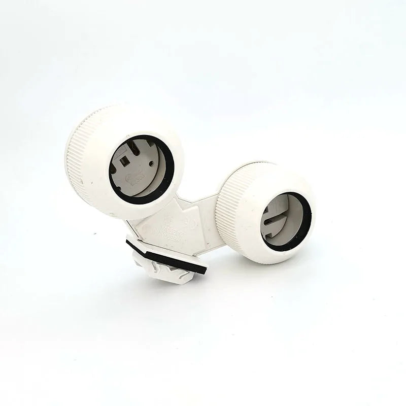 Dustproof Waterproof 2way G5 T5 G13 T8 LED CFL Fluorescent Tube Lampholder Buckle Type Bracket Aquarium Fish Tank Light Socket