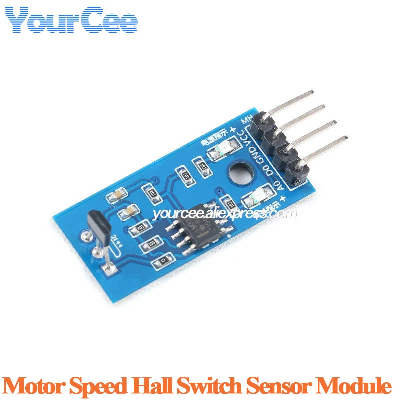 20pcs/1pc A3144E Hall Sensor Unipolar Electronic Magnetic Induction Switch Module 49E A3144/OH3144/Y3144 Hall Effect Sensor