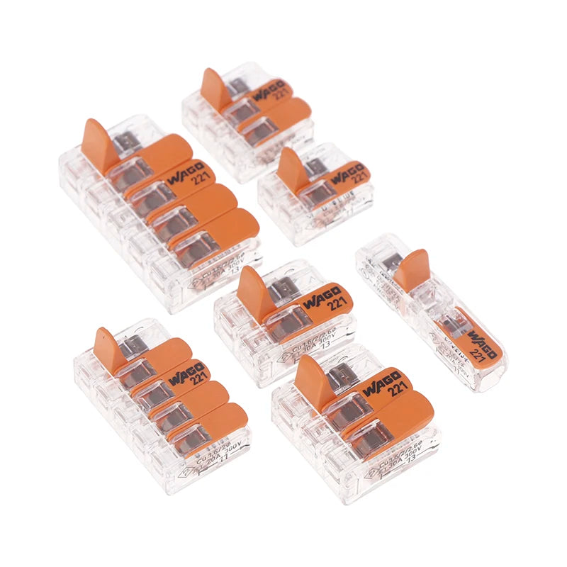 Wago Original Wiring Terminal 221 Series for Secure Connections