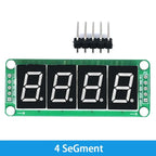 74HC595 Static Drive LED Display Module - 2/3/4-Digit 7-Segment Digital Tube with 74HC595 Shift Register (100% Genuine IC)Module