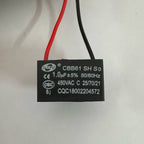 CBB61 Motor Start Capacitor 450V AC Fan Condenser1/1.2/1.5/1.8/2/2.5/3/4/5/6/8/10UF