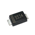 50pcs SS14F SMD Schottky Diode SS24F SS34F SS54F 1A/40V 2A/40V Package SMAF SS24 SS34 SS54