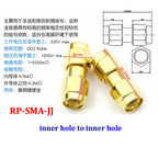 1/3/5piece SMA Male Female RF Straight Connector 90 Degree Right Angle Tee Type 3Way Splitter RPSMA To RP-SMA Male Adapter