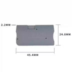 10PCS PT1.5 Screw Free Terminal Block 1.5mm² Wire Quick Push-In Din Rail Terminal Electrical Connector