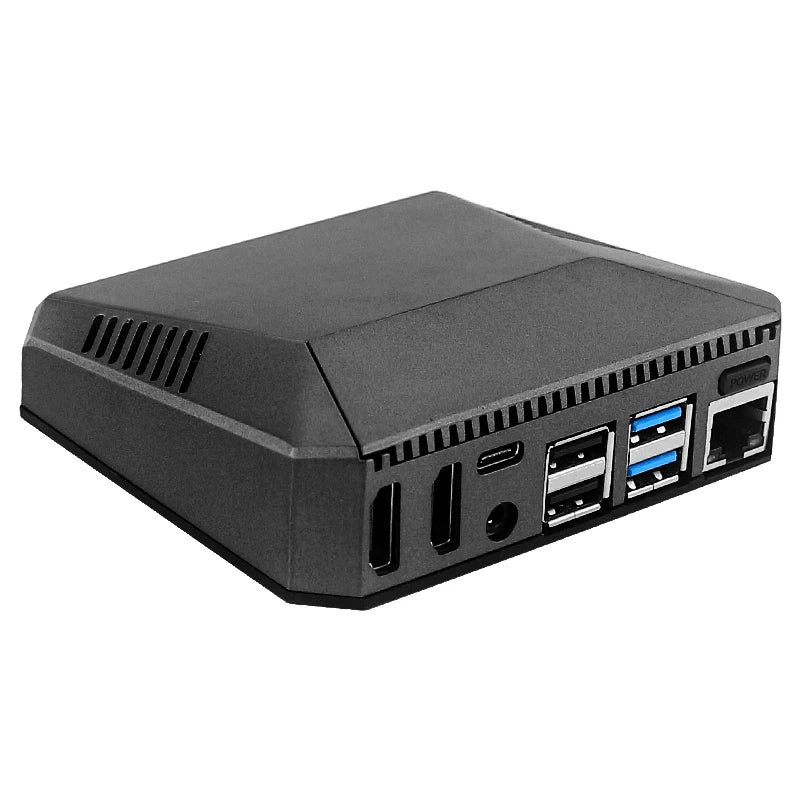Argon One V2 Case for Raspberry Pi 4 Model B Passive Cooling Metal Shell Optional M.2 NVMe SSD Expansion Board for Argon ONE V2