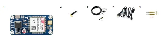 SkyDElWaveshare SIM7000E NB-IoT / Cat-M / EDGE / GPRS HAT For Raspberry Pi, GNSS, For Europe, Africa, Australia, Southeast Asia