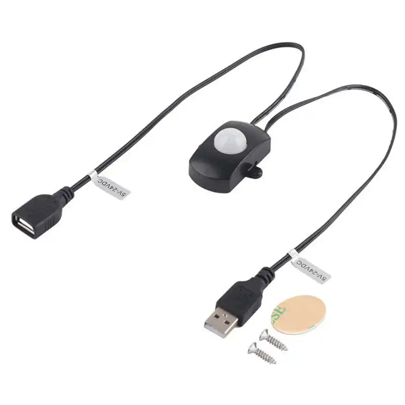 DC 5A 5-24V Infrared PIR Motion Sensor Detector Automatic Switch For LED Light Strip Intelligent Sensing Switch