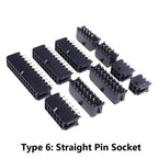 10Sets MX3.0mm Micro-Fit 3.0mm Double Row 2*1P- 2*12Pin Mini 5559/43020 Housing Receptacle Terminal Straight RA Wafer Connector