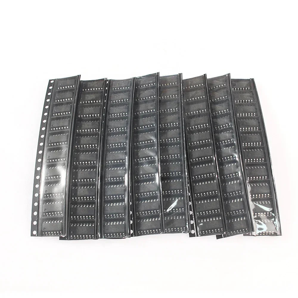 80PCS 74HC SMD Logic IC Electronic Component Kit 74HC00D 74HC04D 74HC08D 74HC14D 74HC138D 74HC164D 74HC165D 74HC595D IC Chip Set