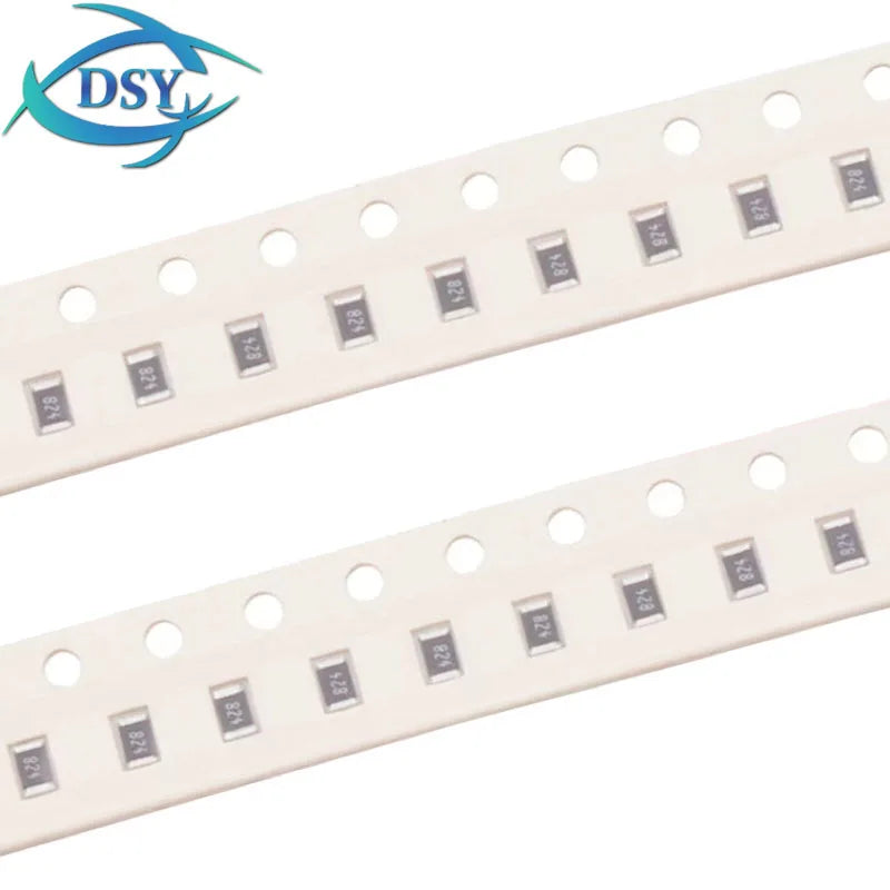 100PCS 0805 SMD Resistors 5% 1R~1M 1 10 100 150 220 330 470 ohm 1K 2.2K 10K 100K 10R 100R 220R 330R 470R