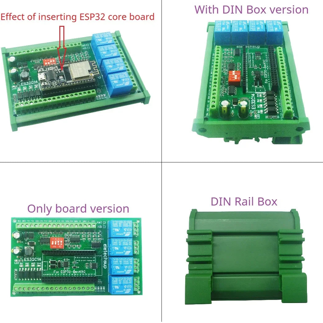 Upgrade Your Smart Home with ESP32 Expansion Board RS485 Modbus Module for Arduino PLC IOT DIY