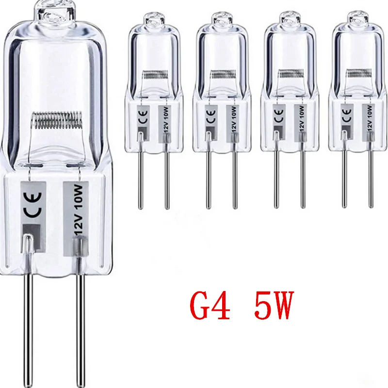 1/5/10/20pcs Halogen Bulb JC Bi-Pin LED Warm White Replace LED Capsule Lamp Halogen Bulbs Light G4 12V 5W 10W 20W 35W 50W﻿