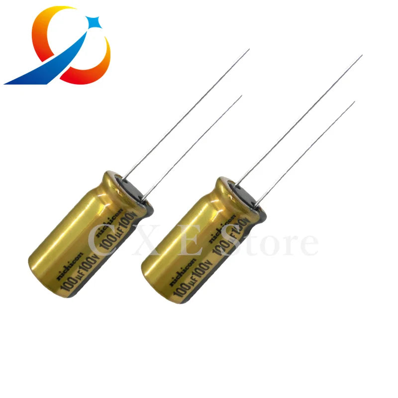 10pcs NICHICON FW Series 6.3V 16V 25V 35V 50V 63V 100V 1UF 10UF 220UF 470UF 1000UF Electrolytic Capacitors HIFI Audio Capacitor